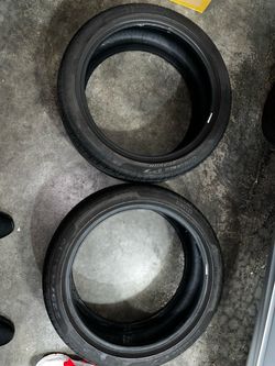 Lot of 2 Pirelli Cinturato P7 All Season Runflats 225/45R19