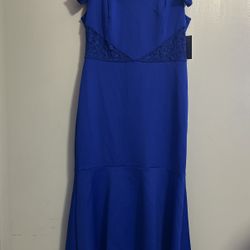 Royal Blue Dress 