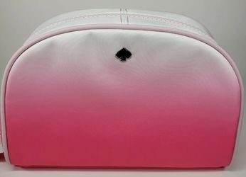 Kate Spade Jae Medium Dome Cosmetic Bag Radiant Pink NWT