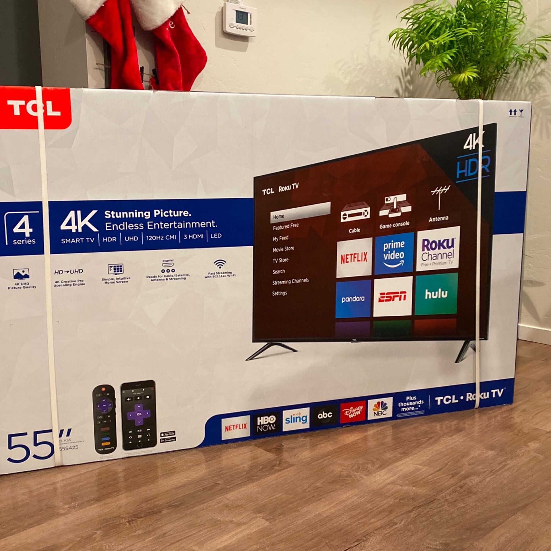 TCL 55 Inch 4K Tv