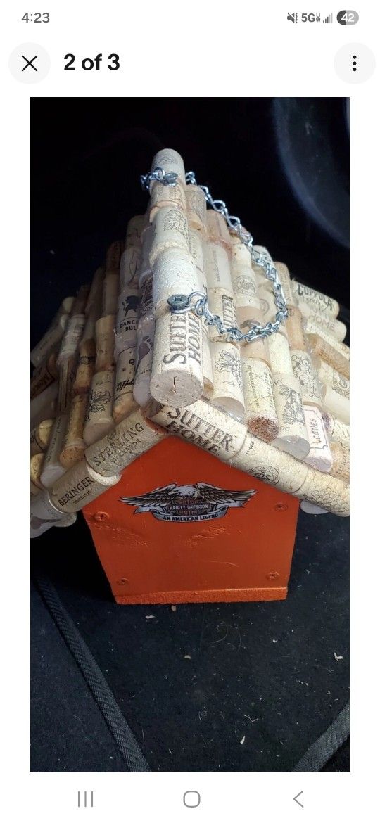 HARLEY DAVIDSON BIRD HOUSE