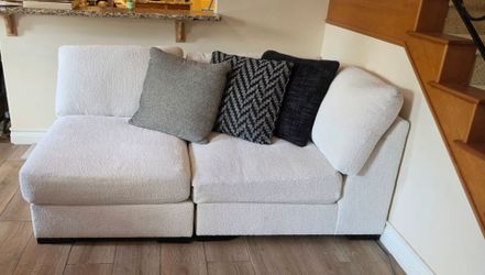 2 piece modular sofa