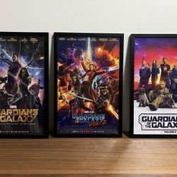 Marvel Guardians Of The Galaxy Movie Poster