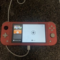 Nintendo Switch Lite Salmon Pink 