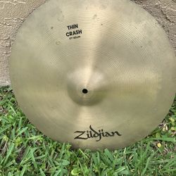 Zildjian 17” Thin Crash Professional “A” Cymbal For Drum 🥁 Set!