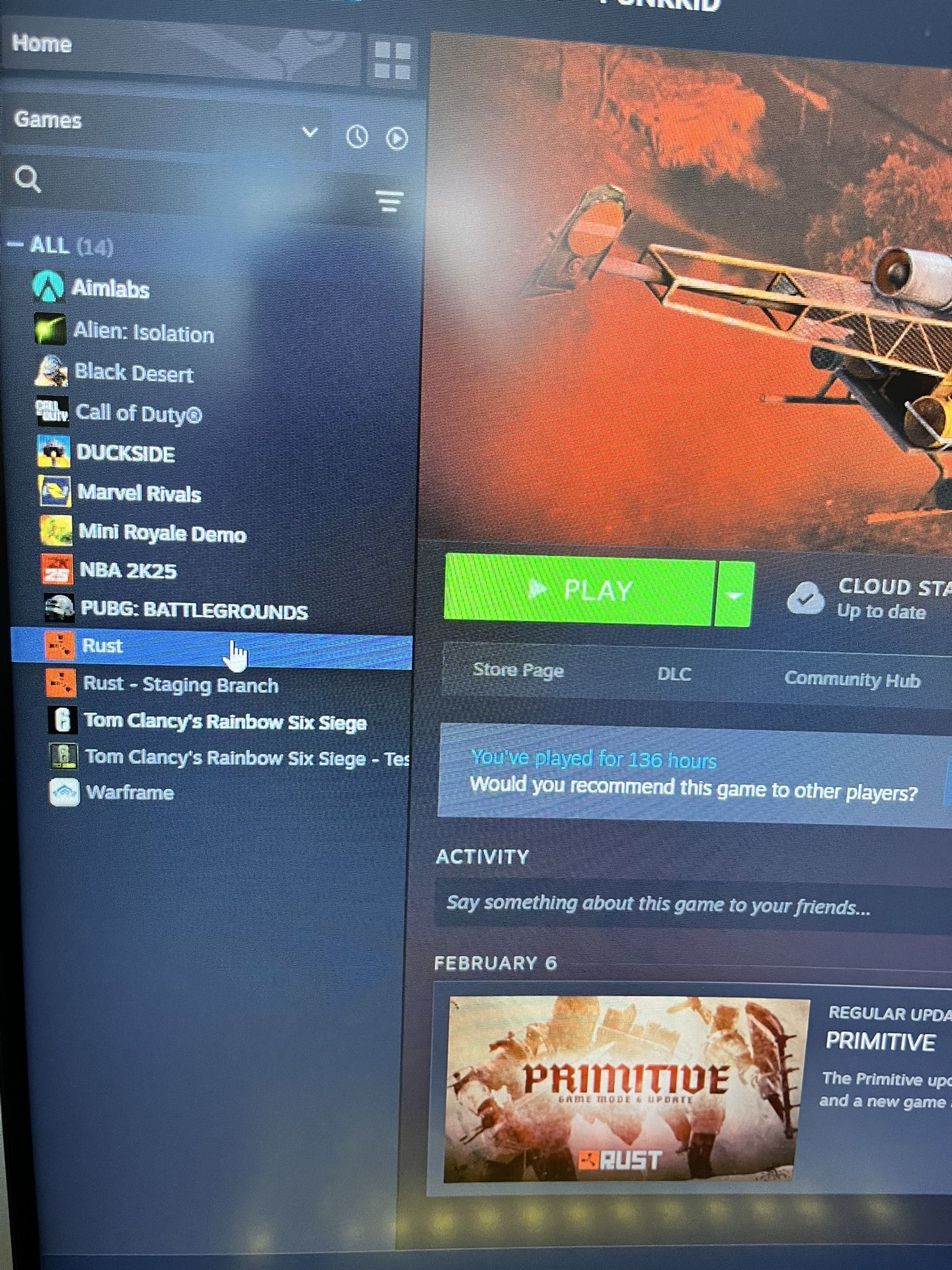 Rust Account