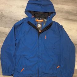 Blue Timberland jacket