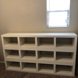 White Shelving 