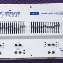 old school Phoenix Gold equalizer