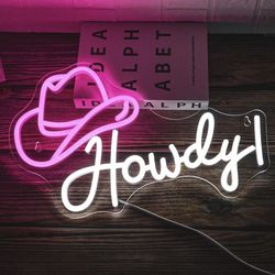 Cowboy Hat Neon Sign 
