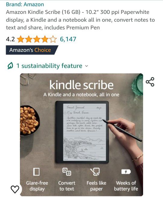 Amazon Kindle Scribe (16 GB)