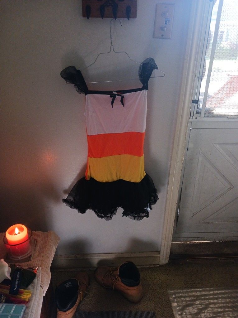 Halloween Dress Kids With Gloves