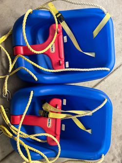 Little Tikes 2-in-1 Snug 'n Secure Swing - Blue