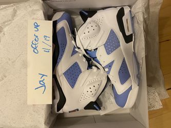 Jordan 6 - UNC / University Blue - 10.5 M
