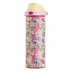 24 oz Insulated Water Bottle: Stainless Steel Water Bottle with Straw and Spout Lid - Leak Proof, Cold for 24 Hours, Fits in Car Cup Holder, Halloween