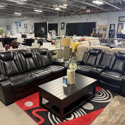 Reclining sofa loveseat! Easy financing! 😍✅❤️