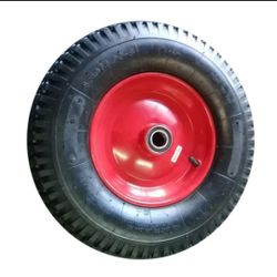 Tires 16” X 4 Air W/ Metal Rim Wheel Barrow