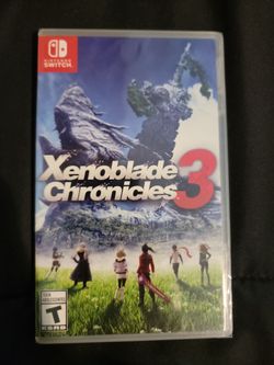 Switch Xenoblade Chronicles 3 Sealed New