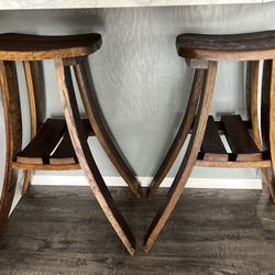 Solid Wood Bar Stool 