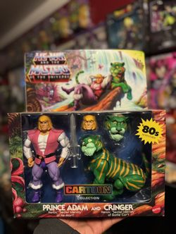 MOTU Prince Adam & Cringer