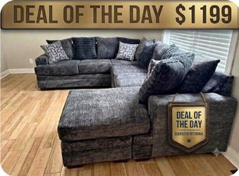 DEAL OF THE DAY!!! OVERSIZED SECTIONAL ONLY $1199