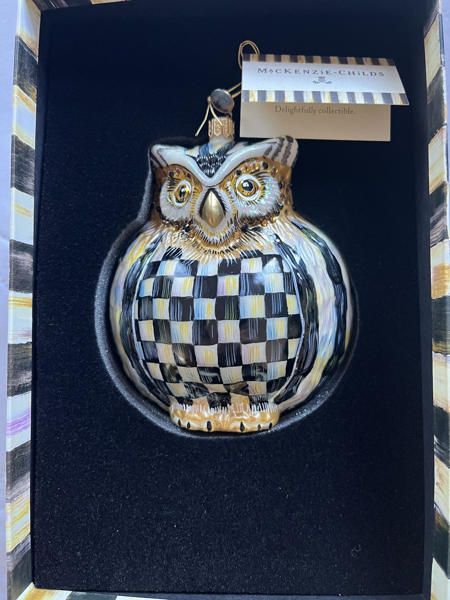 Mackenzie Childs Christmas Ornaments