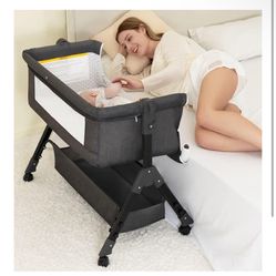 Bedside Crib With Canopy