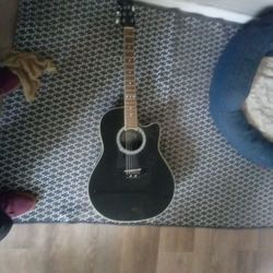 Ovation Electric Acoustic Shell Top Guitar