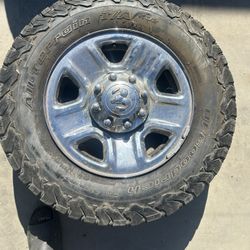 Dodge Ram 2500 Rim And Tires