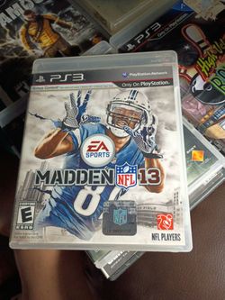 Madden NFL 13 PS3