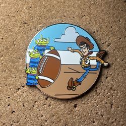 Disney Pixar Picnic Sports Mystery Pin Collection Toy Story's Woody and LGM Limited Release 