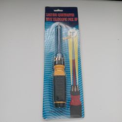 Lighting Screwdriver With Magnetic Pickup