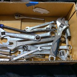 Box Of Wrenches /ratchets