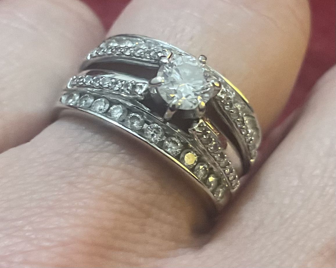 Wedding And Engagement Ring