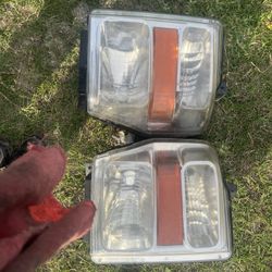 Headlights for a ford