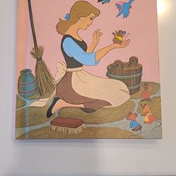 Walt DISNEY'S Cinderella Book. 1974. Like New