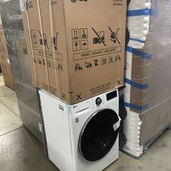 Compact Set Front Load LG White W 24”