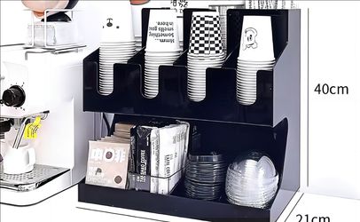Cup Holder Organizer Multi-Functional Cup Dispenser Rack CH3