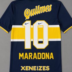 Maradona Boca Jrs Retro Jersey 