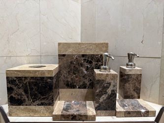 Marble Bathroom Set