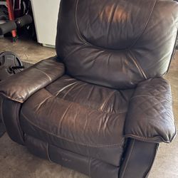 Leather Recliner 