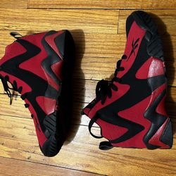 Kamikaze II Mid Flash Red & Black