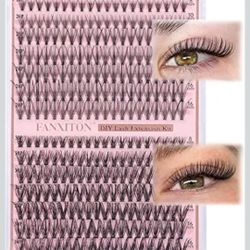 Fanxiton DIY Lash Cluster Eyelash Extensions 10-16mm 280pcs