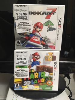Mario bros 3 ds games sealed