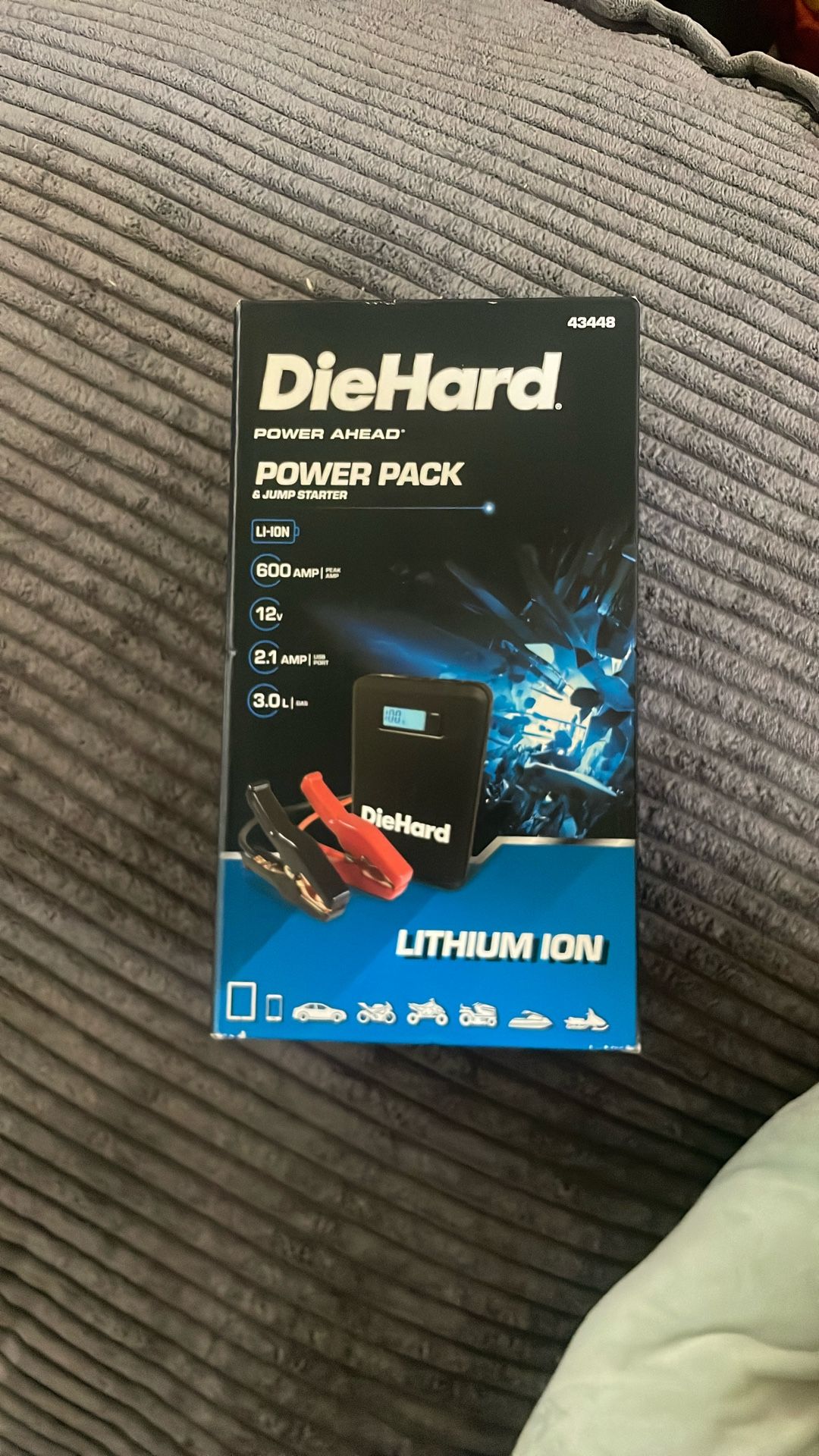Die Hard Power Pack And Jump Starter