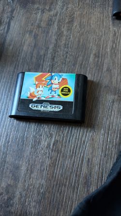 Sonic the Hedgehog 2 Sega Genesis Cartridge