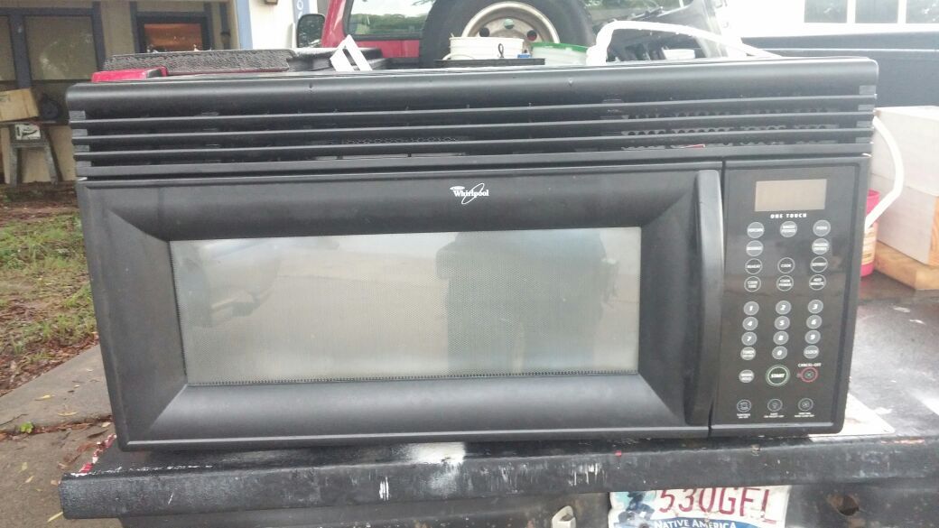 Whirlpool MH1150XMB 1.5 Cu. Ft. Over the Range Microwave Oven