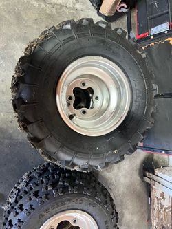 Atv rims and tires