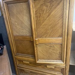 Bedroom Furniture With Shelves Inside and 2 Drawers also Two Drawers Below 