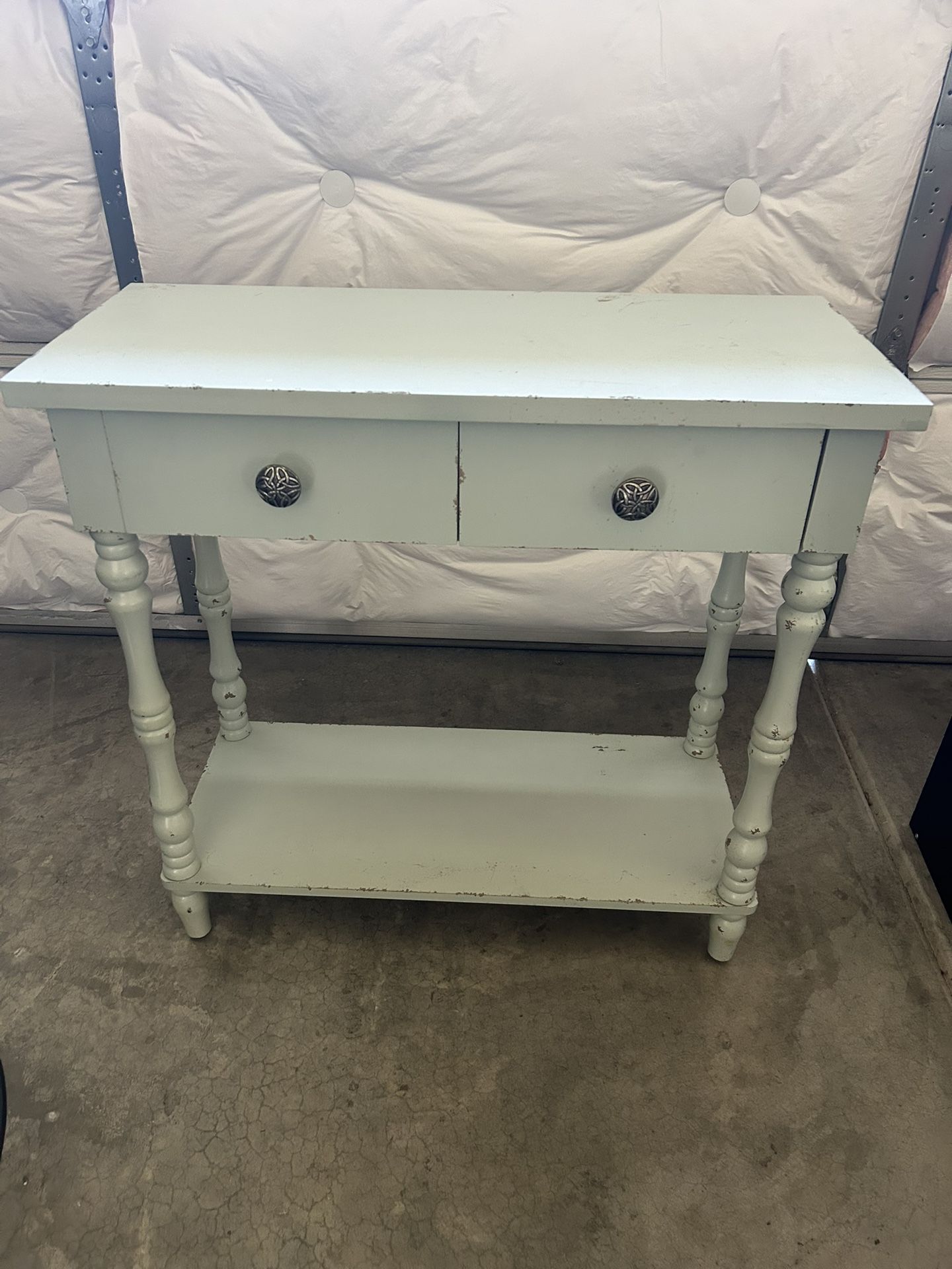 Light Blue Side Table